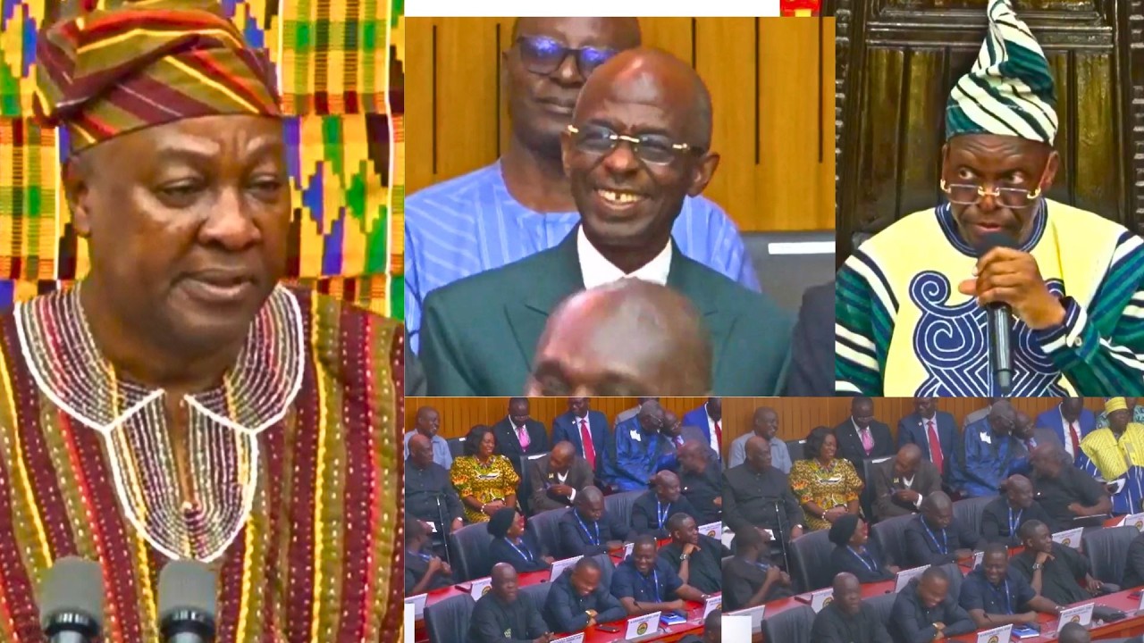 VIDEO🚨Asiedu Nketiah Storms Parliament To Support President Mahama As He Address The Nation Today