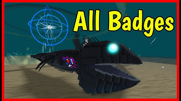 SEA MONSTER RP THING ALL BADGES 2025 Roblox