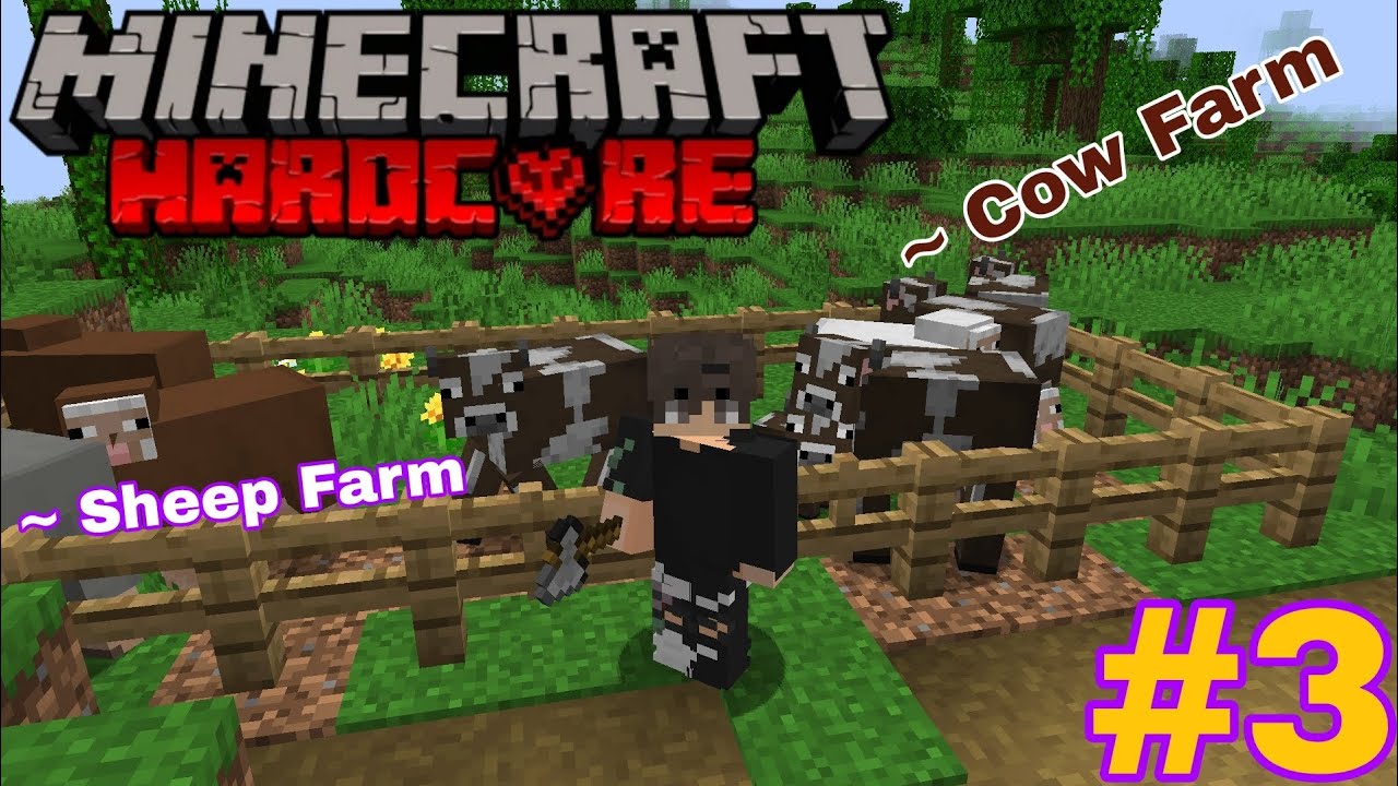 I STARTED ANIMAL FARM !!! 🤩😍 | Minecraft HARDCORE | ( മലയാളം ) 03 - YouTube