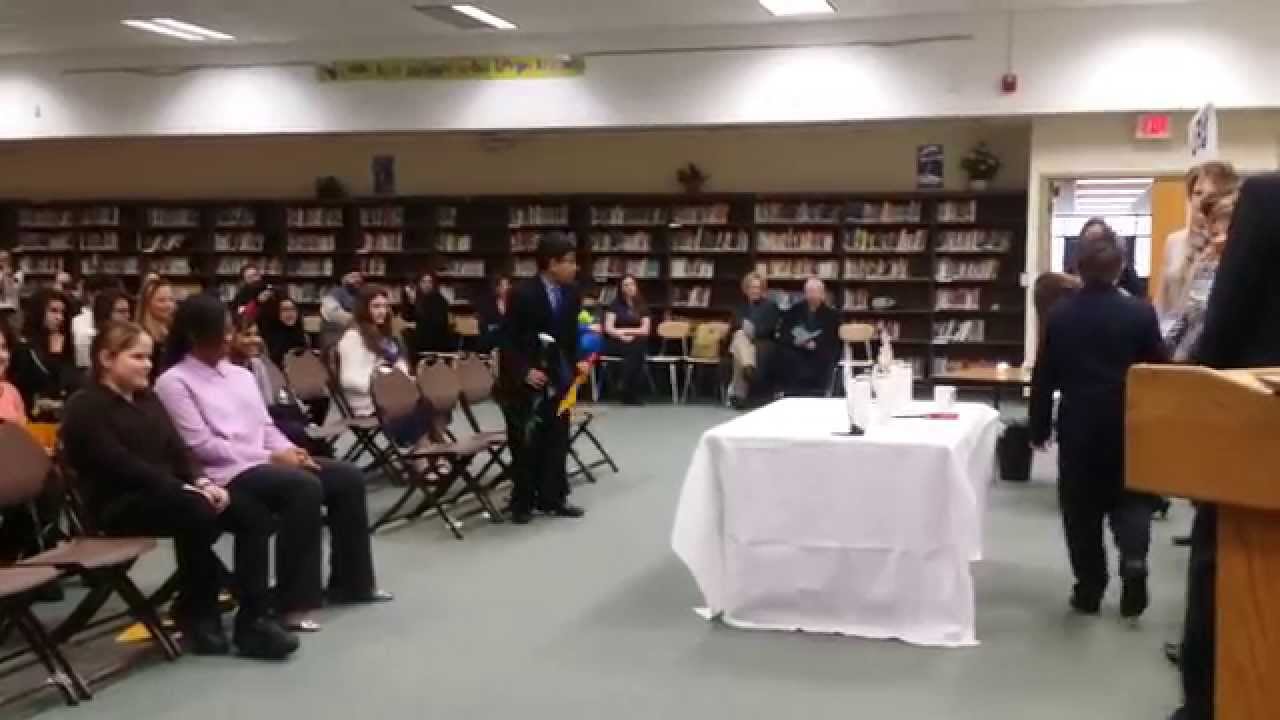 2015 Chatterton Middle School Junior Honor Society Induction, Part 2