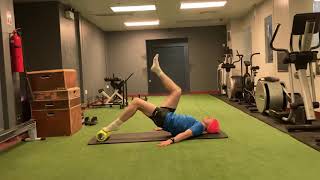Isometric Single Leg Hip Thrust Oscillations on Foam Roller