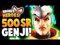 Overwatch BRONZE HEROES! - 500 SR Genji! - his friends hate him...