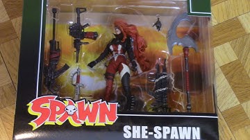 McFarlane She-Spawn Action Figure Unboxing & Review