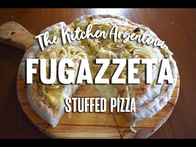 Argentinian Fugazzeta (Stuffed Pizza) 🇦🇷 #fugazzeta #argentina #stuf, fugazzeta