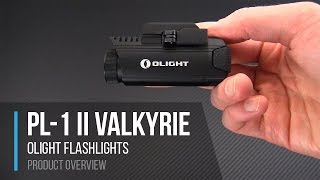 Olight PL-1 II Valkyrie 450 Lumen CR123A 1913 Rail Mount Weapon Light Overview