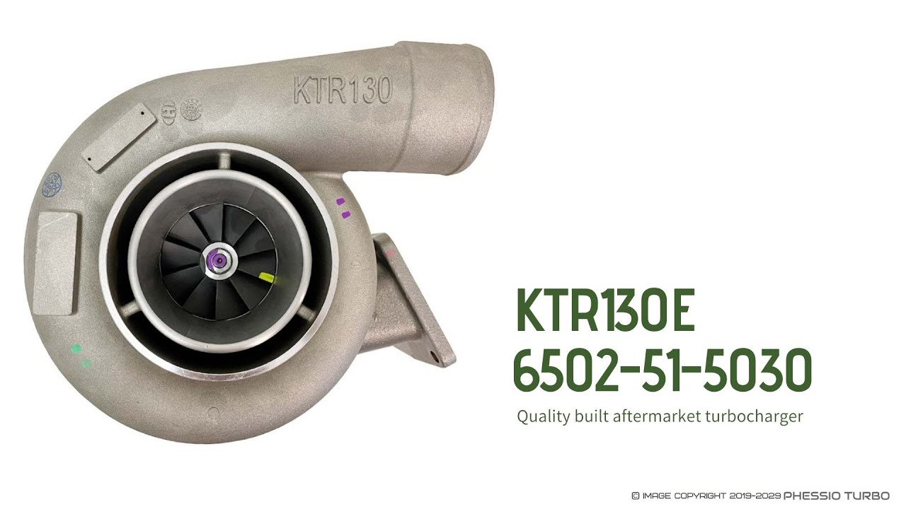 6502-51-5030 KTR130E Turbo For Komatsu SAA6D170E-5 Engine