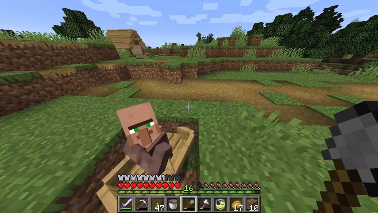 Como Repoblar la Aldea en Minecraft (100% estresante)