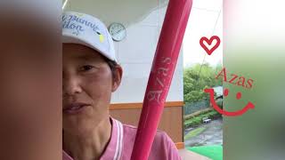 スイング中頭が動く　練習方法　#Azasドライバット　#ゴルフレッスン　#SATOMIプロ　No.558