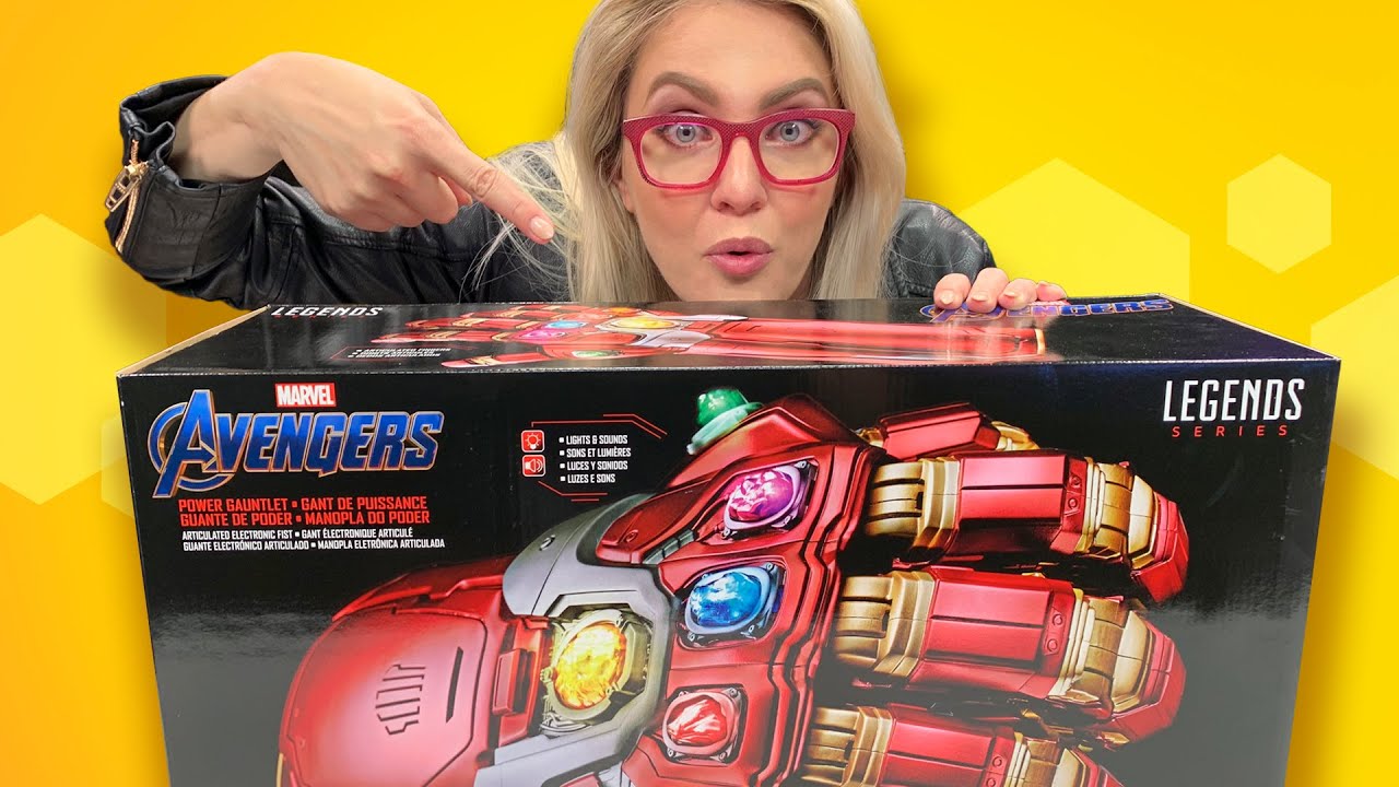 Marvel Avengers Engdame. Gant De L'infinité, E0491, Taille Unique :  : Jeux et Jouets