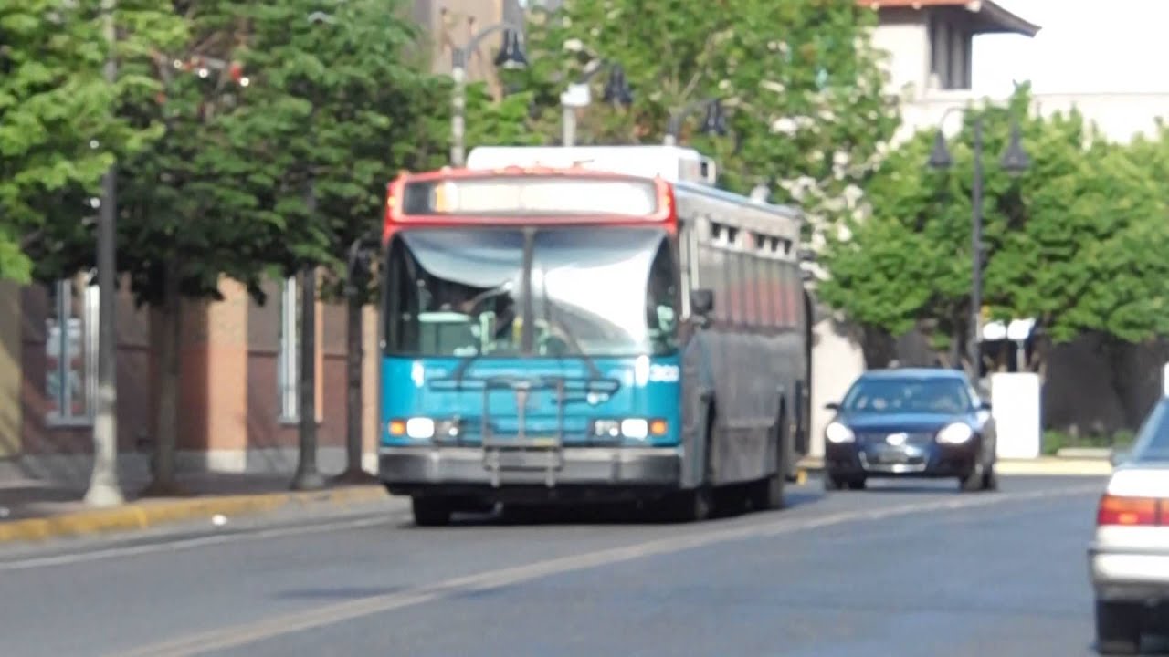 ABQ RIDE NEOPLAN AN440 BUS 302 RUNNING ROUTE 10 N FOURTH ST - YouTube