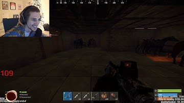 Asmongold shows xQc his stables | OTV rust highlights |