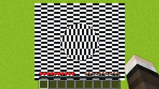 15 ILLEGAL OPTICAL ILLUSIONS in MINECRAFT! *watch out* screenshot 4