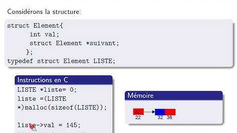 Les listes chaînées, piles et files en C - Partie 1.mp4