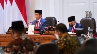 Pengantar Presiden Ri Pada Sidang Kabinet Paripurna Istana Merdeka 17 November 2021