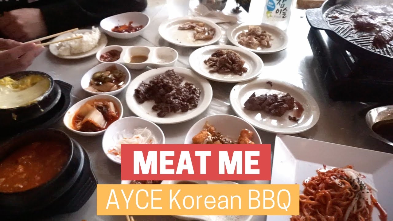 Off the Beaten Path AYCE KOREAN BBQ Joint in Flushing Meat Me YouTube