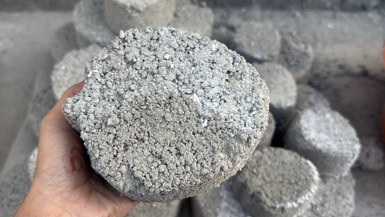 🍓shape series #12 || gritty sand cement dry floor and water pool crumbling ❤️