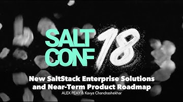 New SaltStack Enterprise Solutions and Near Term Product Roadmap
