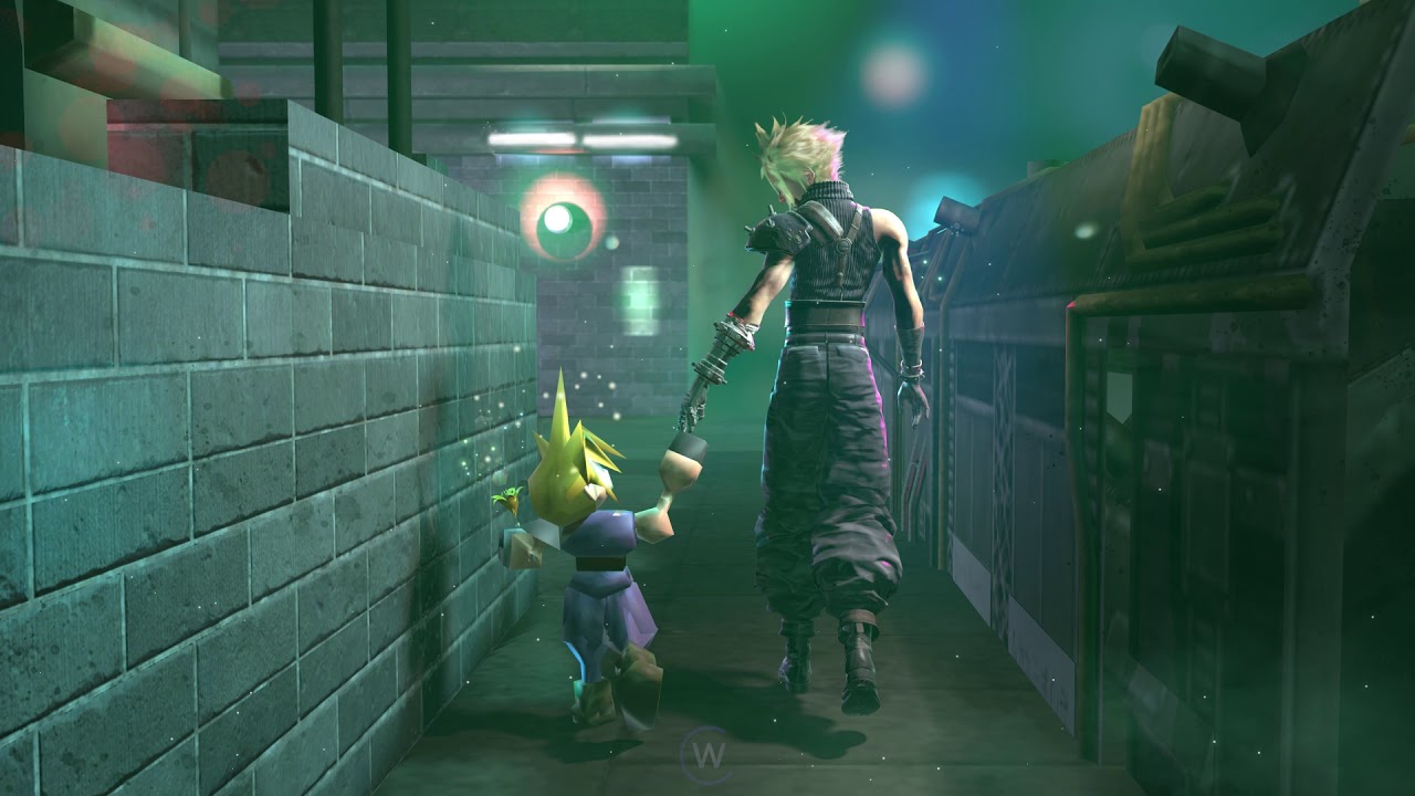 Final Fantasy Vii Remake ファイナルファンタジーvii リメイク Cloud Strife クラウド ストライフ Wallpaper Engine Youtube