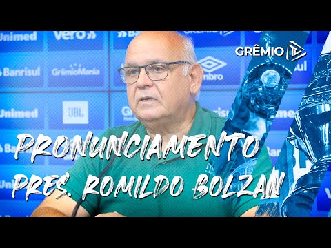 Pres. Romildo Bolzan se pronuncia sobre saída de Renato Portaluppi