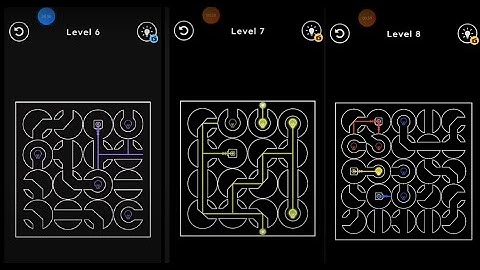 Laser Bounce Puzzle - Level 6 - Level 7 - Level 8