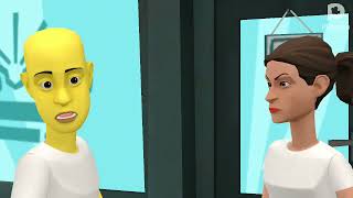 Plotagon Season 1 Episode 12 Scott Watching SpongeBob Squarepants