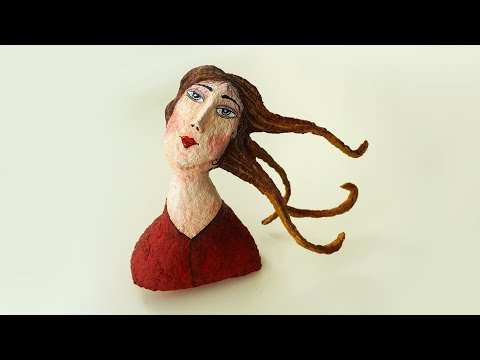 مجسمه پاپیه ماشه پاپیه ماشه