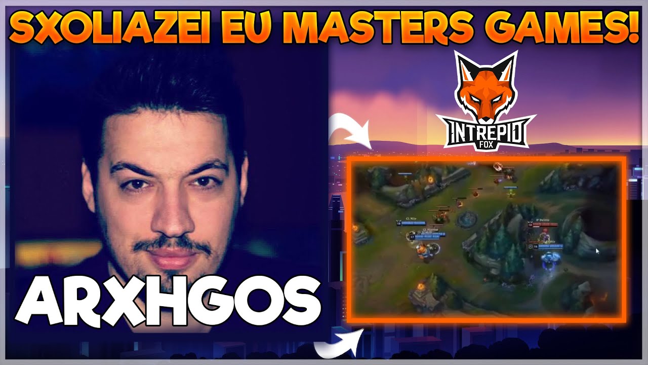 ARXHGOS SXOLIAZEI EU MASTERS GAMES! (RAGE)