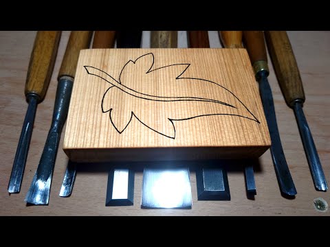 Carving a Simple Leaf in a Tricky Way - Tutorial