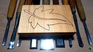 Celebrity Carving a Simple Leaf in a Tricky Way - Tutorial Net Worth