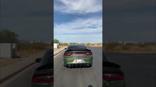 2020 Charger Scat Pack - Mid Muffler Delete - Warm Start and Revs #shorts #dodgecharger #scatpack392