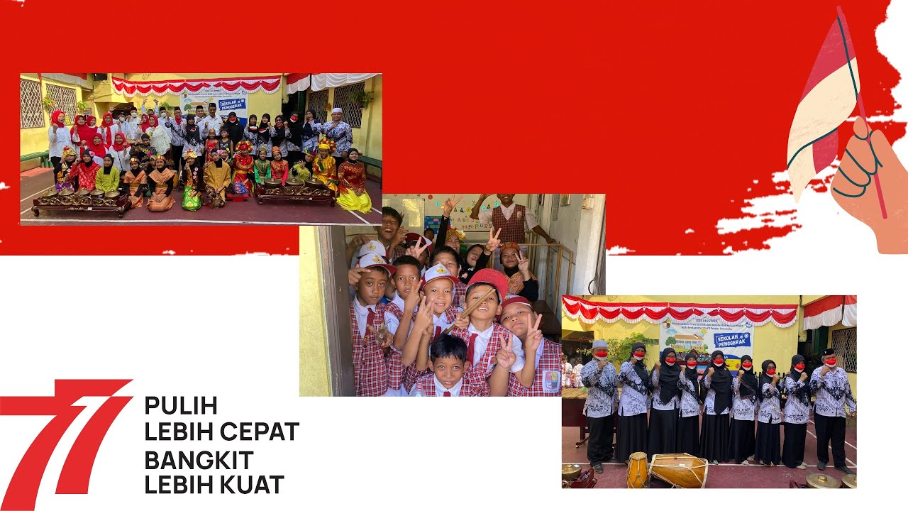 Penampilan Ekstrakurikuler SDS MustikaMenyambut HUT Kemerdekaan RI ke-77