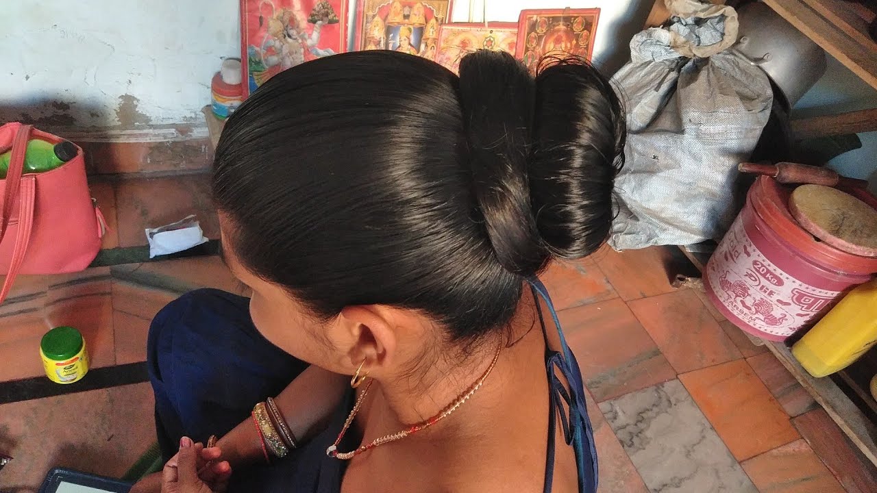 high bun hairstyles tutorial khud se juda kaise banaye hairstyles