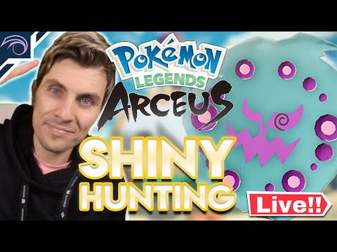 LIVE! SHINY SPIRITOMB HUNT! Shiny Hunting in Legends Arceus. 