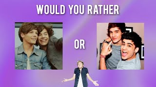 Would you Rather One Direction Edition Pt 2 | One Direction Game