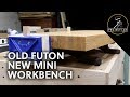 Old futon, new mini workbench (with commentary)