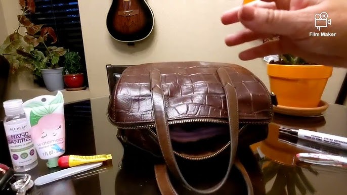 WIMB, What's in my bag? Fossil Sydney Satchel