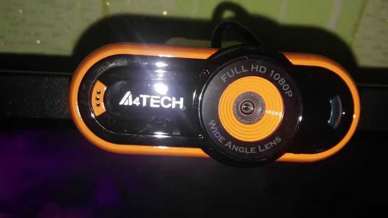 Обзор Веб-камеры A4Tech PK-920H-2 HD - YouTube