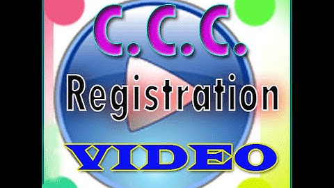GTU CCC Exam Registration video