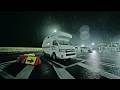 [Car camping in heavy rain] Emergency stop due to entering a low-pressure system.