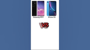 Samsung S10+ vs iPhone XR #shorts #tech #viral #comparison #apple #samsung
