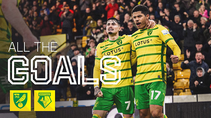 SIX GOAL THRILLER AT CARROW ROAD! 🍿 | ALL THE GOALS | Norwich City 4-2 Watford