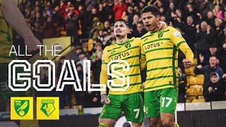 SIX GOAL THRILLER AT CARROW ROAD! 🍿 | ALL THE GOALS | Norwich City 4-2 Watford