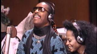 Video thumbnail of "Diana Ross and Stevie Wonder - We Are The World Solo"