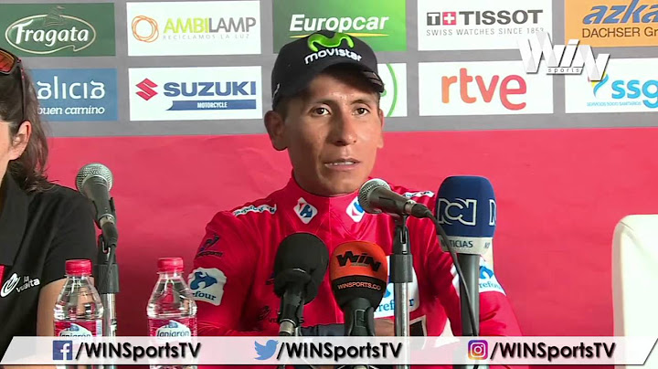 ¡EN VIVO! Rueda de prensa Nairo Quintana
