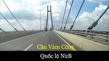 Cầu Cao Lãnh - Cầu Vàm Cống - Ngã ba Lộ Tẻ - Tp Long Xuyên - 37km