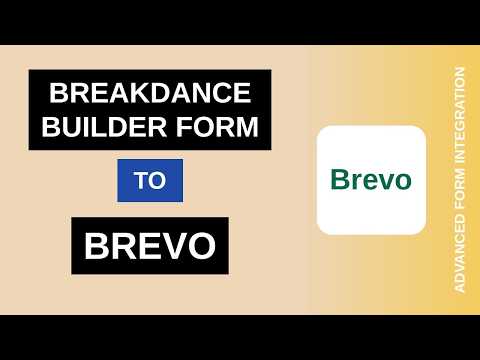 Breakdance Builder Form to Brevo Integration Tutorial | AFI