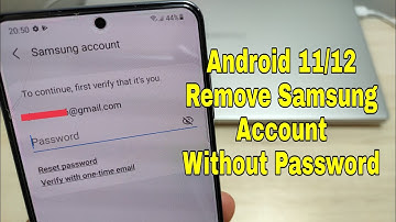 Remove Samsung Account without Password. All Samsung S10/ S20/ S21/, Android 11/12.