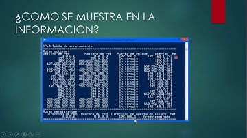 funciones, características y comandos relacionados con la tabla de enrutamiento