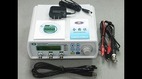 Land Boards - MHS-5200A DDS Signal Generator Menus