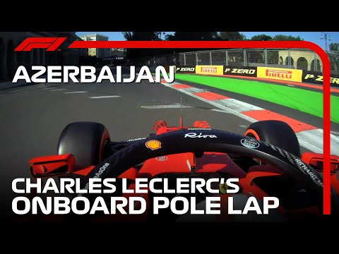 Charles Leclerc's Pole Lap | 2021 Azerbaijan Grand Prix | Pirelli